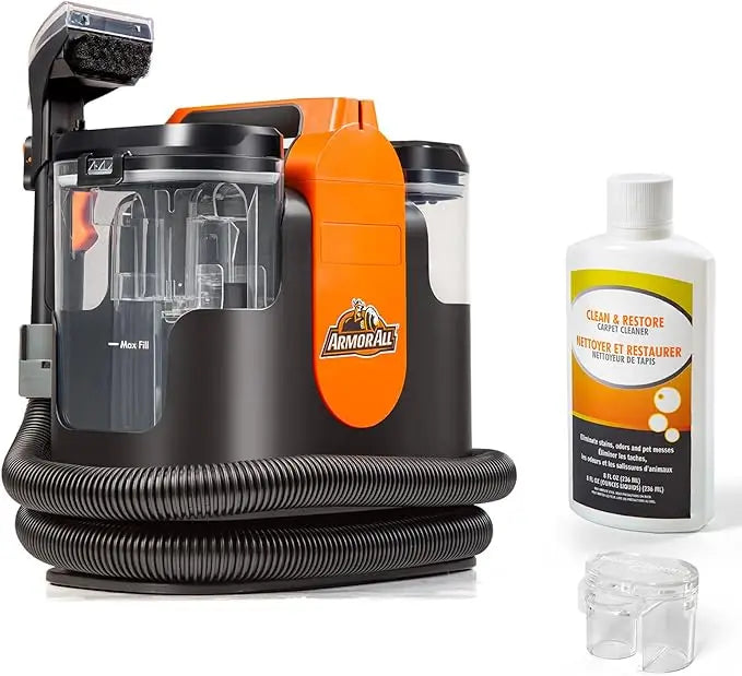 Upholstery & Carpet Cleaner, Car and Auto Detailer with Tools for Pets, Area Rugs and Couches