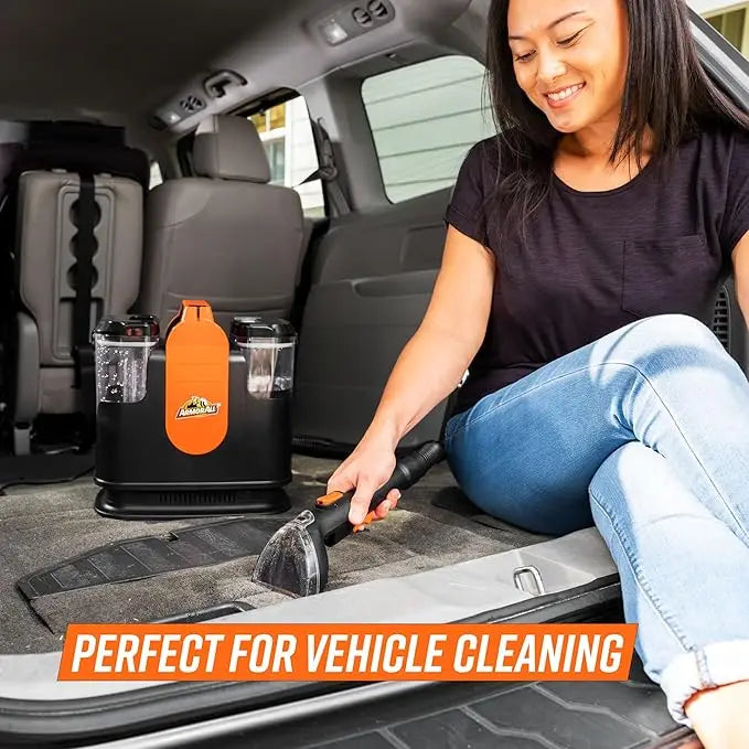 Upholstery & Carpet Cleaner, Car and Auto Detailer with Tools for Pets, Area Rugs and Couches