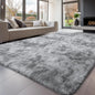 Sour Lemon 8x10 Area Rugs for Bedroom, Living Room Fluffy Rug, Large Area Rug Shag Shaggy Carpet Soft Plush Furry Bedside Rug, M