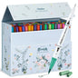 Ohuhu Art Markers Dual Tips Line Marker Set WaterColor Pen Coloring Water Color Brush Fineliner Painting Drawing School Supplies